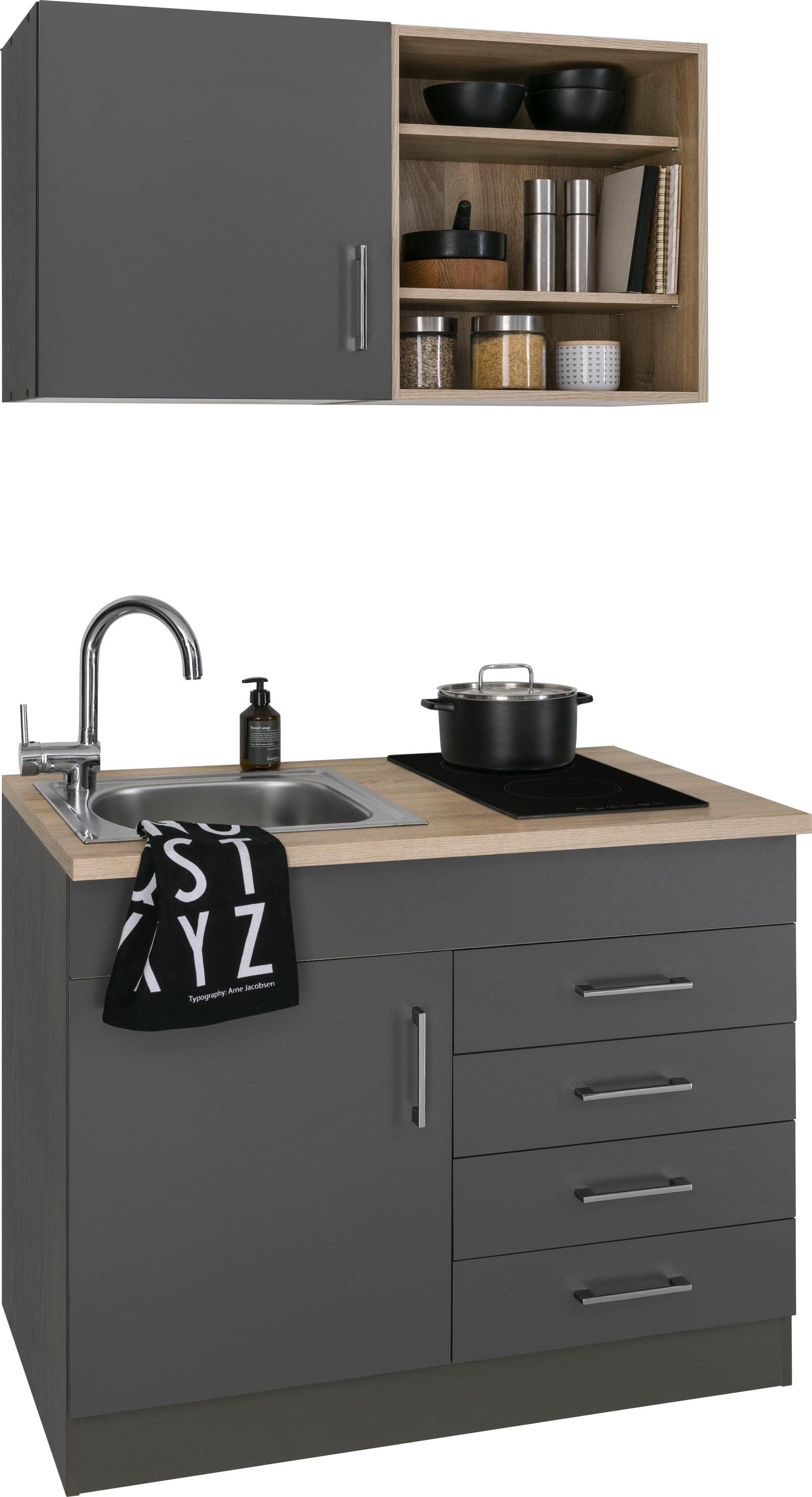 KOCHSTATION Pantryküche KS-Mali, Breite 100 cm, günstig online kaufen