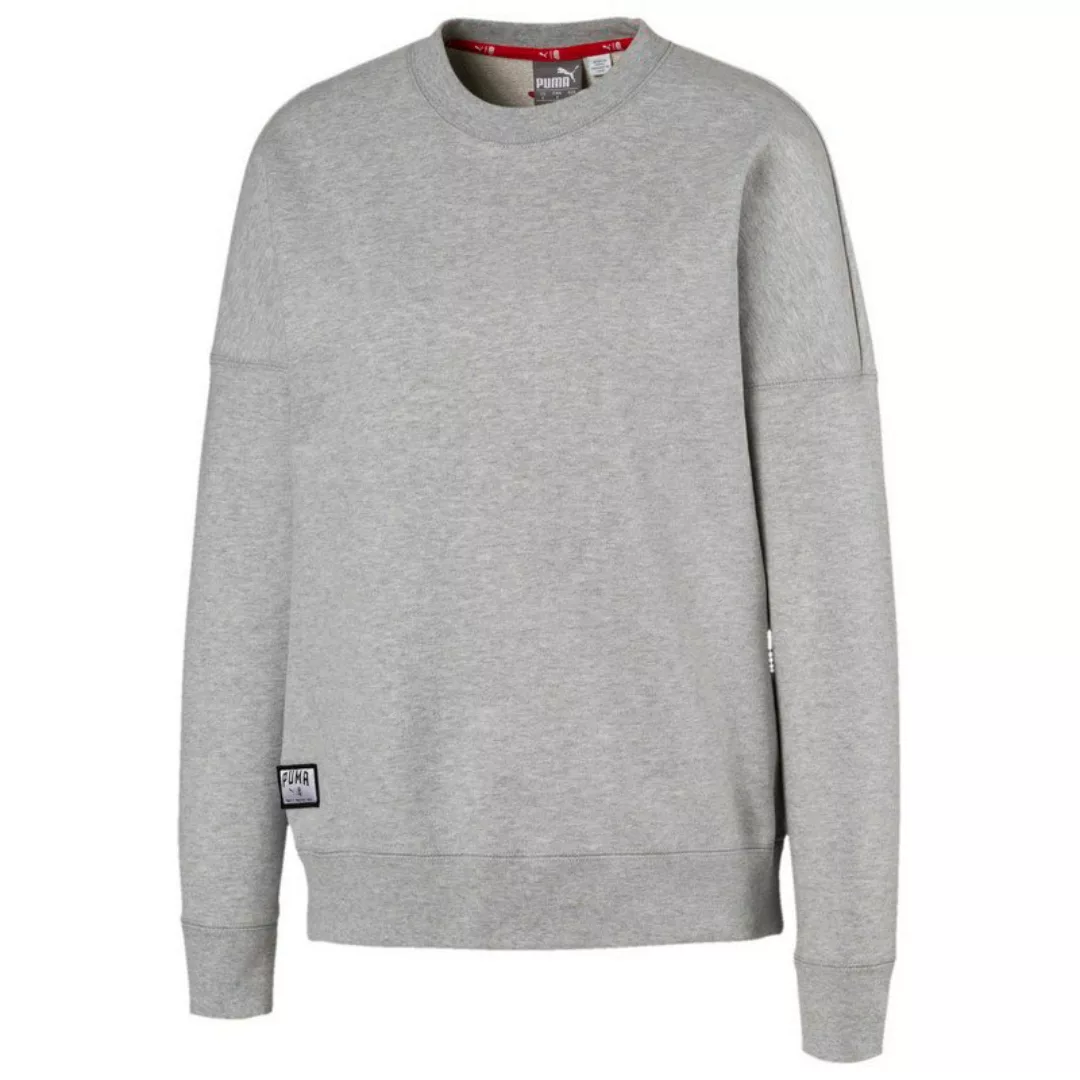 Puma Adriana Lima Crew Sweatshirt S Light Grey Heather günstig online kaufen