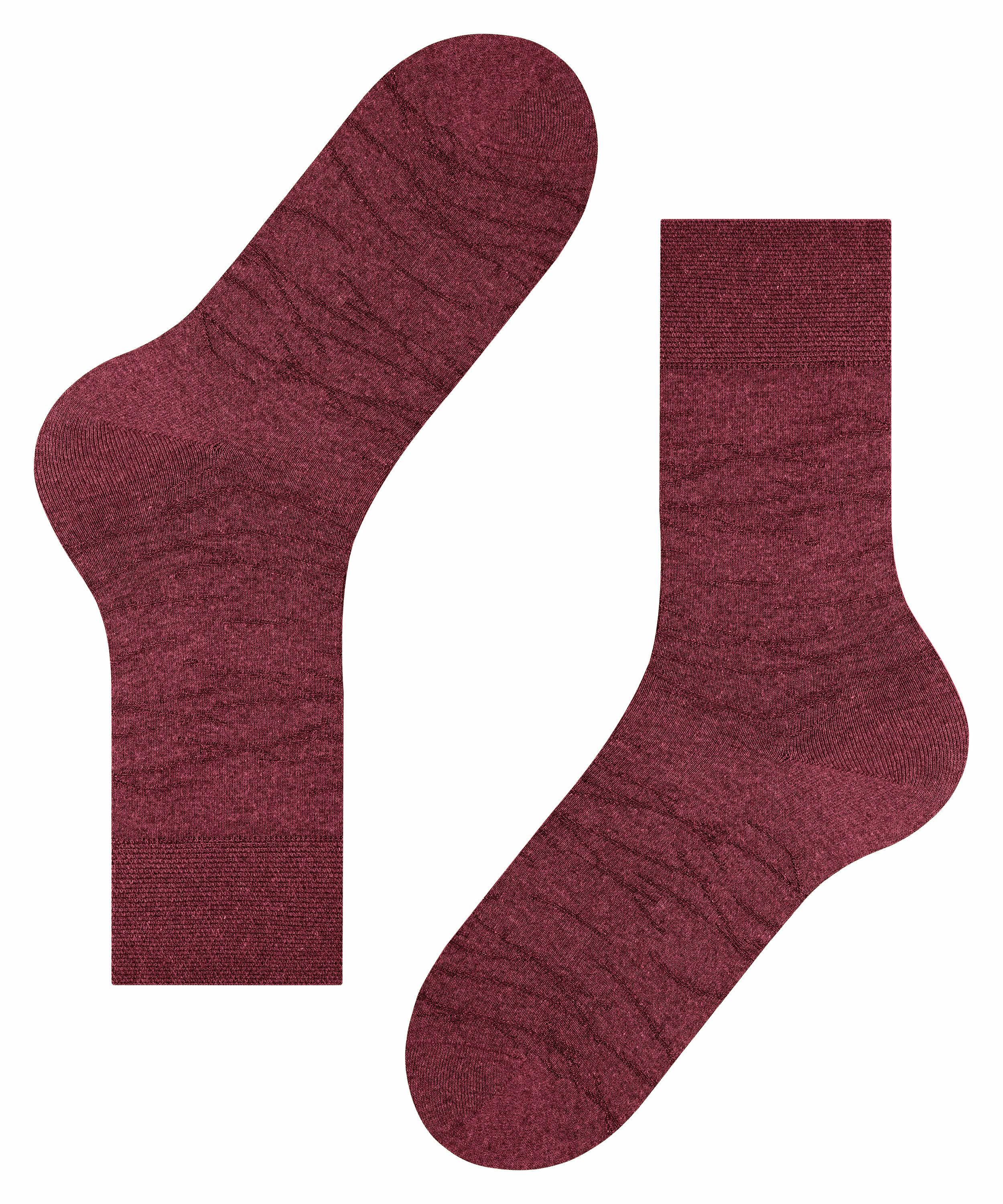 FALKE Sensitive Plant Soft Herren Socken, 39-42, Rot, Baumwolle, 12440-8413 günstig online kaufen