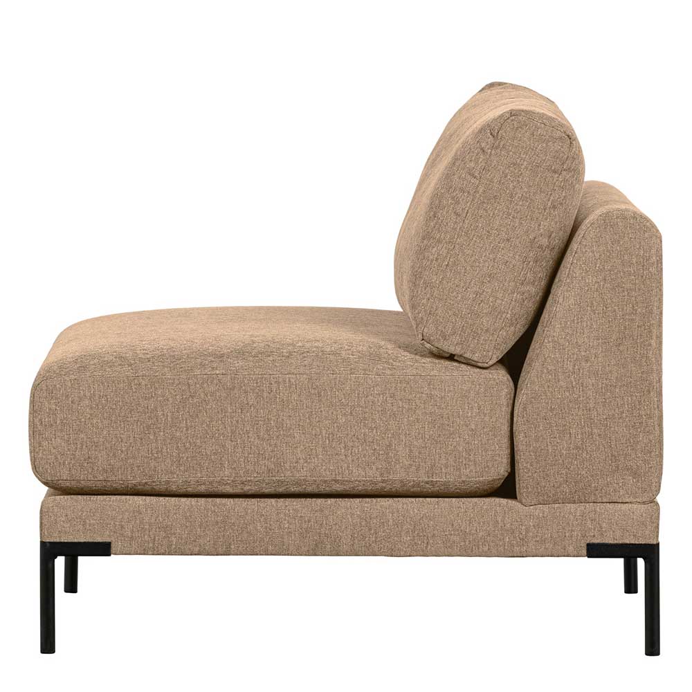 Sofa Modulelement mit gepolsterter Rückenlehne und einem Sitzplatz günstig online kaufen