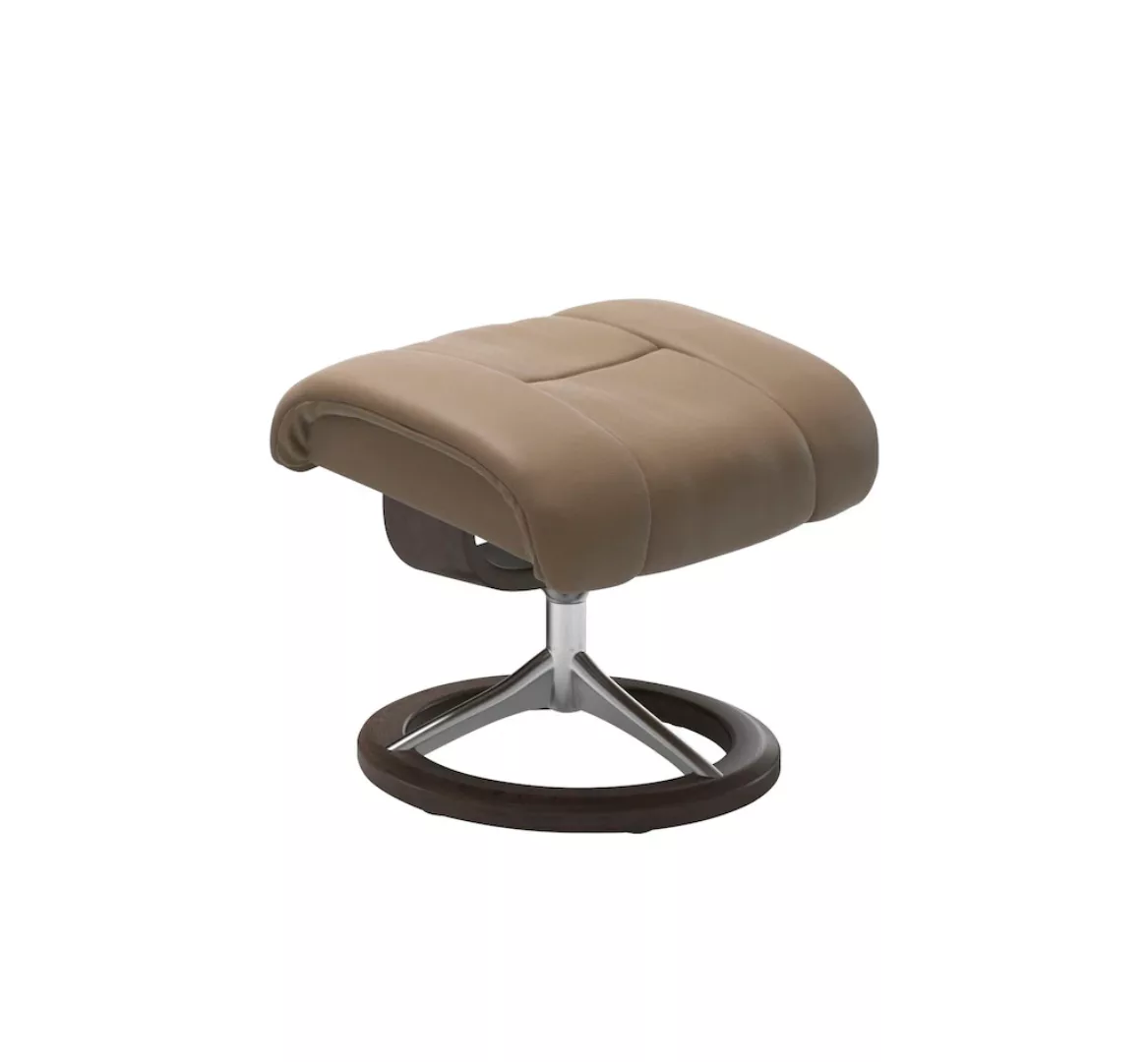 Stressless Fußhocker "Reno", mit Signature Base, Gestell Wenge günstig online kaufen