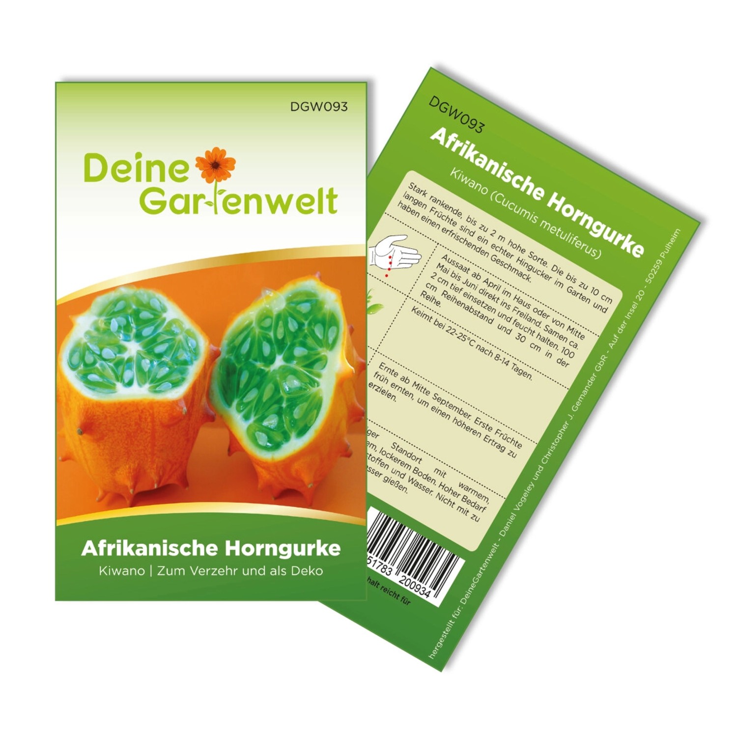 Deine Gartenwelt Horngurke Kiwano Samen günstig online kaufen