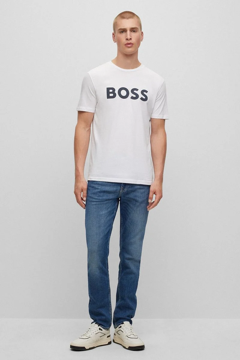 BOSS ORANGE T-Shirt "Thinking 1", mit großem BOSS Druck auf der Brust günstig online kaufen