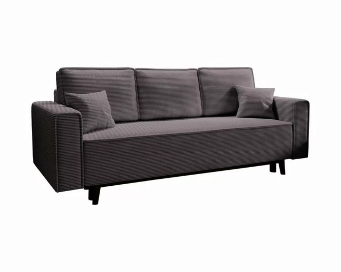 MOEBLO Schlafsofa MAST, Cord Sofa Couch aus Cordstoff Polstergarnitur Polst günstig online kaufen