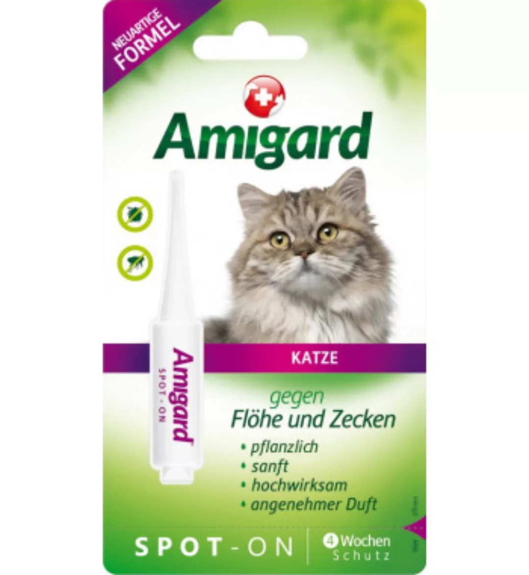 Spot-on Für Katzen, Natürlicher Zeckenschutz & Flohschutz günstig online kaufen