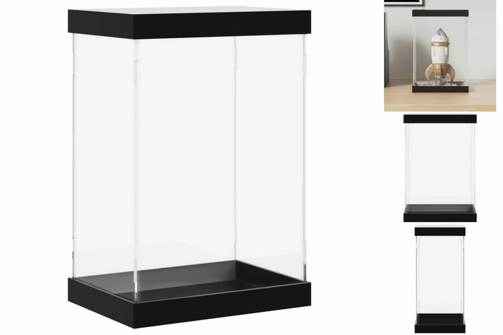 vidaXL Vitrine Vitrine Transparent 17x12x25 cm Acryl günstig online kaufen