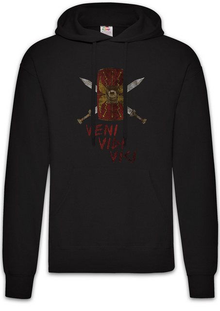 Urban Backwoods Hoodie Veni Vidi Vici Shield Herren Hoodie Rom Romanum Rome günstig online kaufen