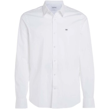 Calvin Klein Businesshemd "STRETCH POPLIN SLIM SHIRT", mit Calvin Klein Log günstig online kaufen