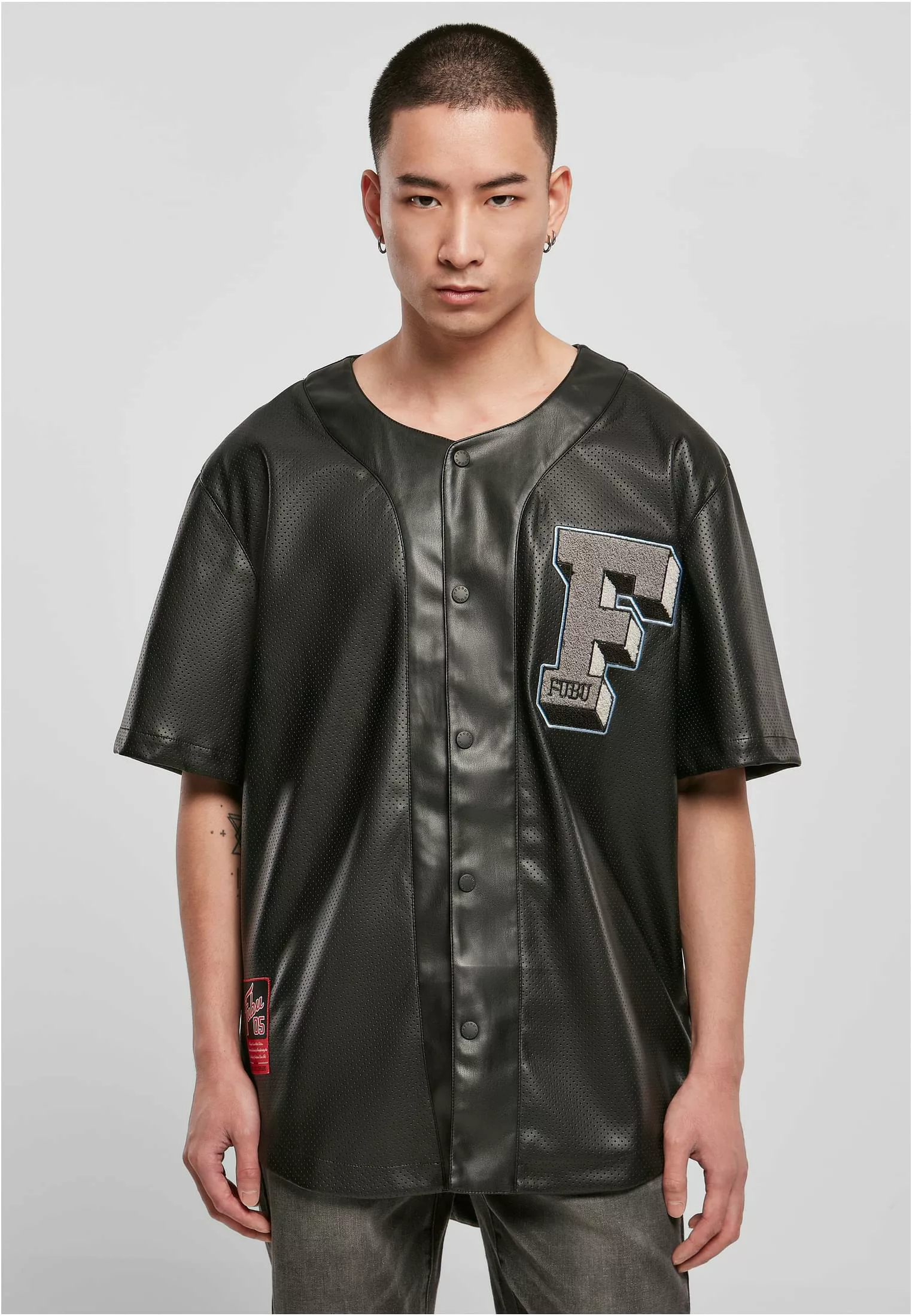 Fubu Langarmhemd "Fubu Herren College Leather Baseball Jersey", (1 tlg.) günstig online kaufen