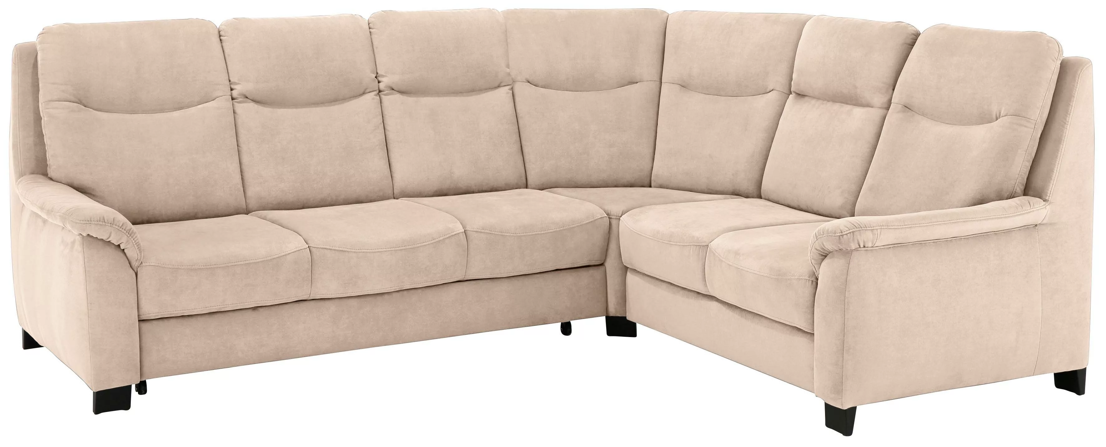 Home affaire Ecksofa »Boccaccio L-Form«, mit Federkern, incl. Kopfteilverst günstig online kaufen