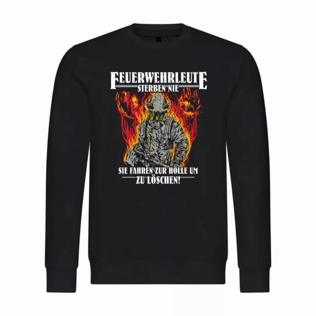 deinshirt Kapuzenpullover Herren Pullover Feuerwehrleute sterben nie Mit Pr günstig online kaufen