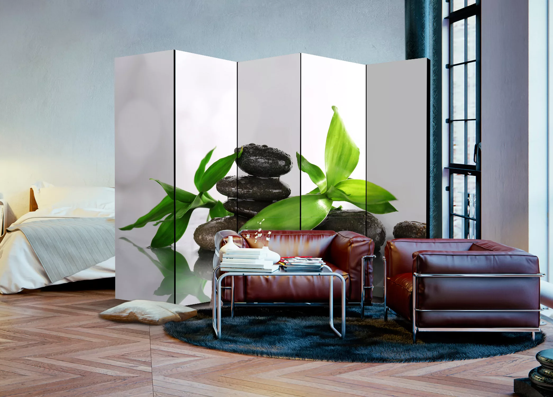 5-teiliges Paravent - Peaceful Harmony Ii [room Dividers] günstig online kaufen