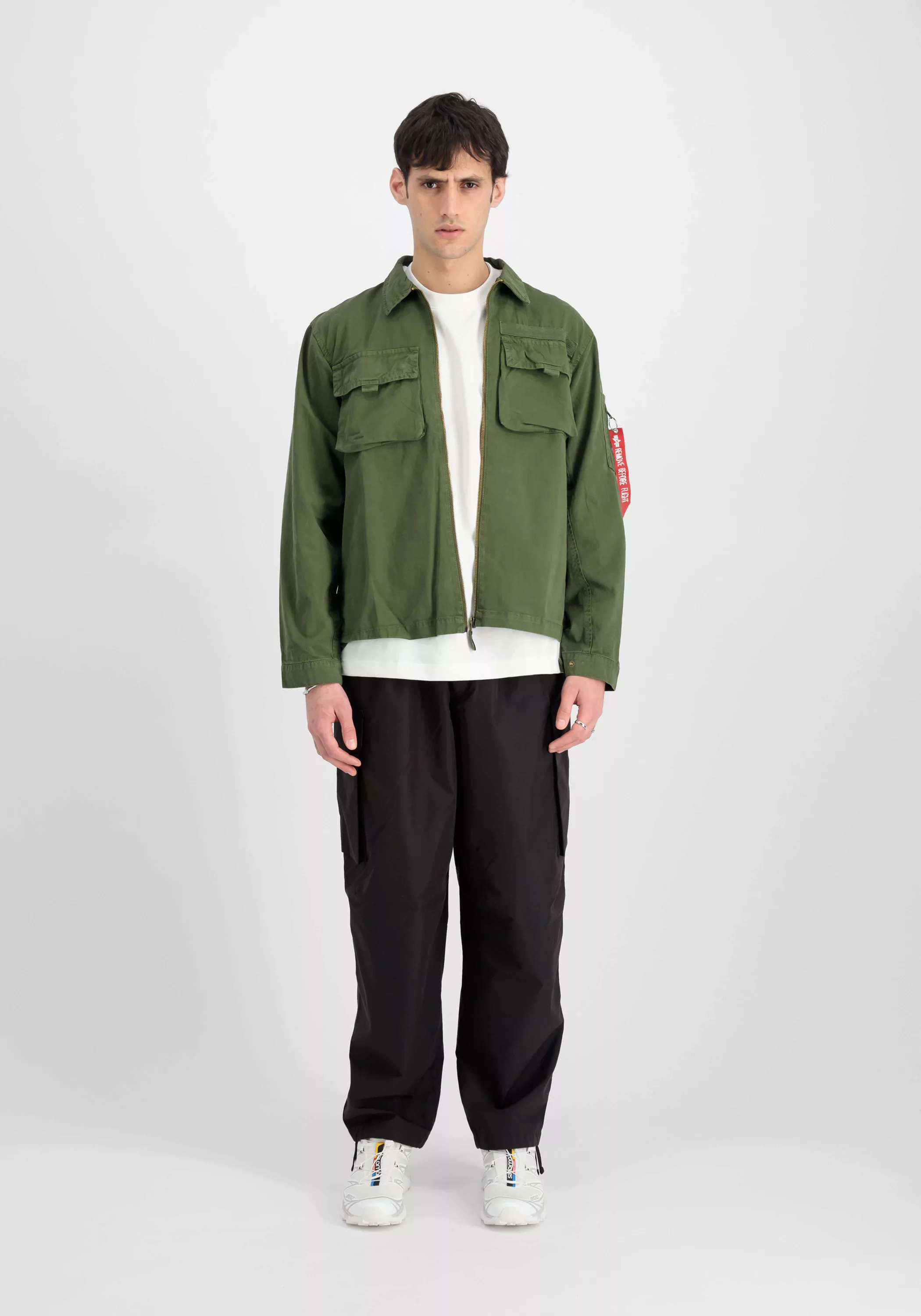 Alpha Industries Hemdjacke "Alpha Industries Men - Field Jackets Twill Over günstig online kaufen