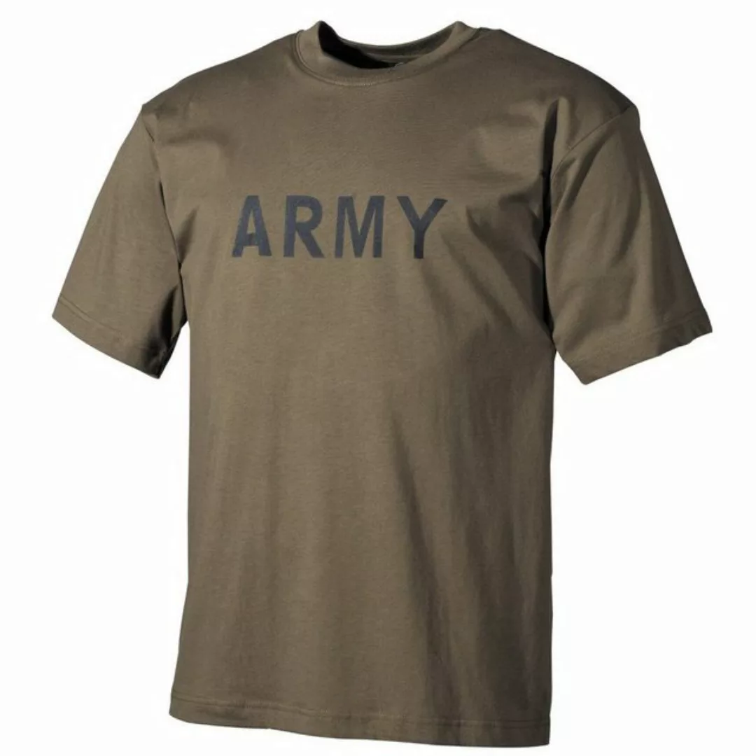 MFH T-Shirt T-Shirt, bedruckt, "Army", oliv XXXL günstig online kaufen