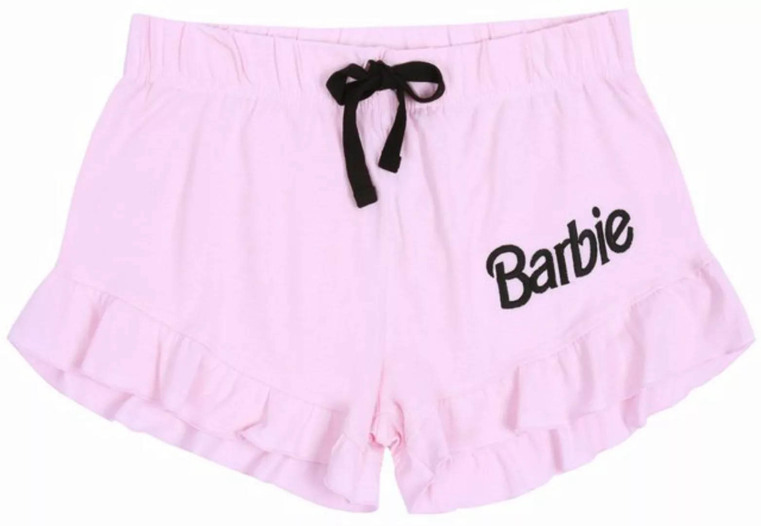 Sarcia.eu Shorts Rosa Schlafshorts mit Rüschen Barbie XS günstig online kaufen