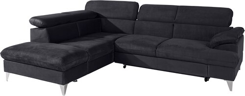 COTTA Ecksofa "Caluso L-Form", mit Kopfteilverstellung, wahlweise mit Bettf günstig online kaufen