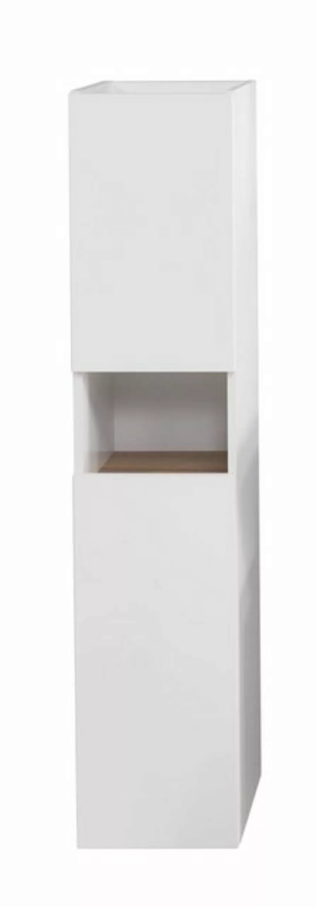 PELIPAL Midischrank in Weiß Glanz mit 2 Türen und 2 Einlegeböden (BxHxT: 30 günstig online kaufen