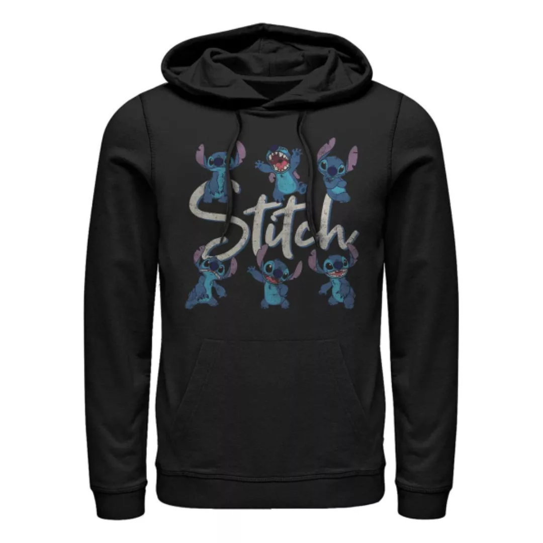 Disney - Lilo & Stitch - Stitch Poses - Unisex Hoodie günstig online kaufen