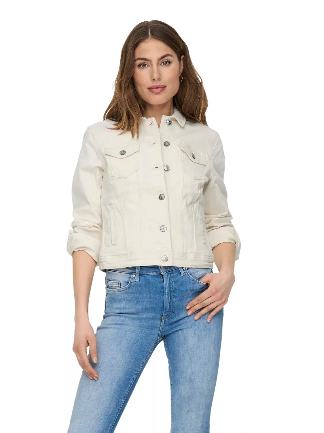 Only Damen Jeansjacke ONLTIA LIFE - Regular Fit günstig online kaufen