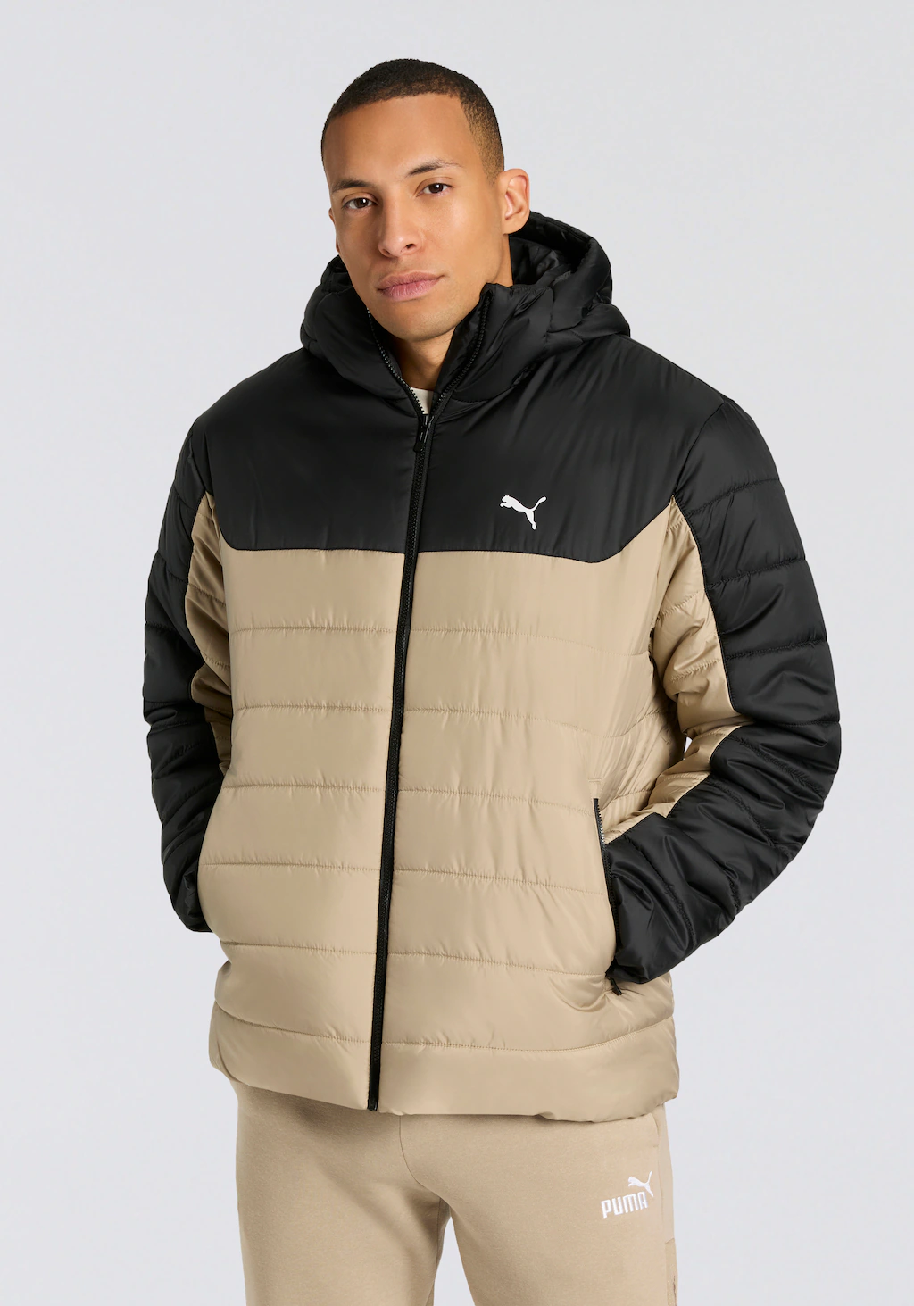 PUMA Winterjacke "ESS HOODED PADDED JACKET", mit Kapuze günstig online kaufen