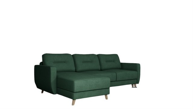 Fun Möbel Ecksofa Sofa mit Schlaffunktion MARLIES, Ottomane Rechts oder Lin günstig online kaufen