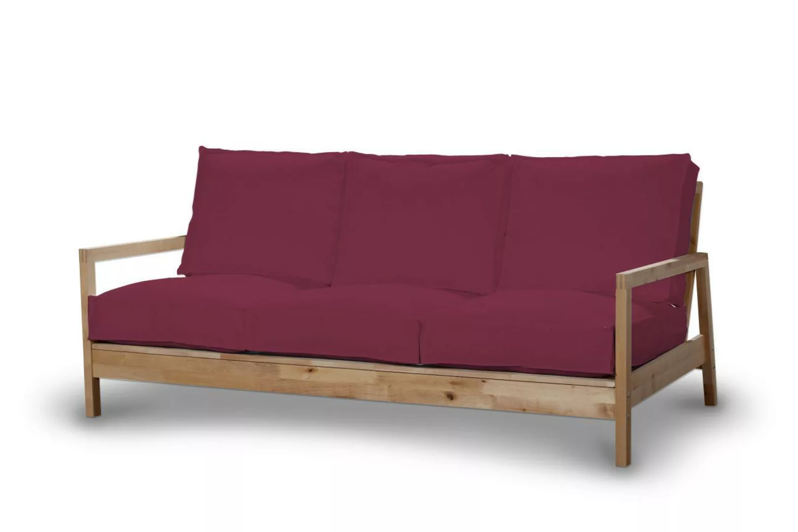 Bezug für Lillberg 3-Sitzer Sofa, pflaume , Sofahusse, Lillberg 3-Sitzer, C günstig online kaufen