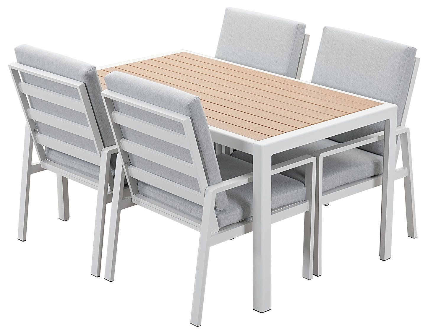 MeXo Gartenlounge-Set Gartenmöbel Set aus Aluminium günstig online kaufen