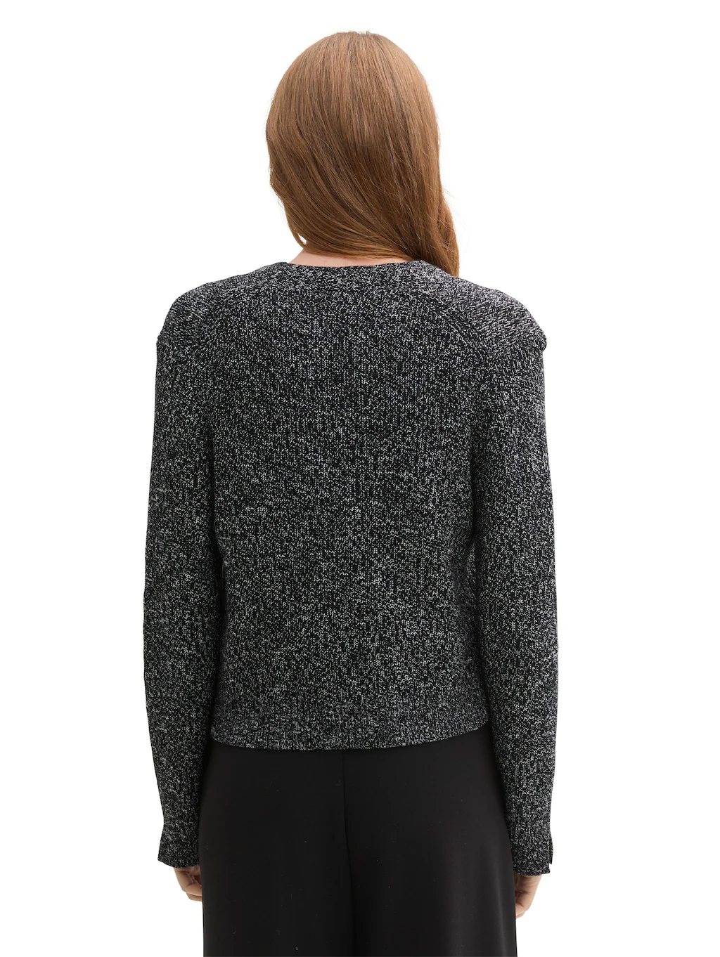 TOM TAILOR Cardigan Strickjacke mit Wollanteil günstig online kaufen