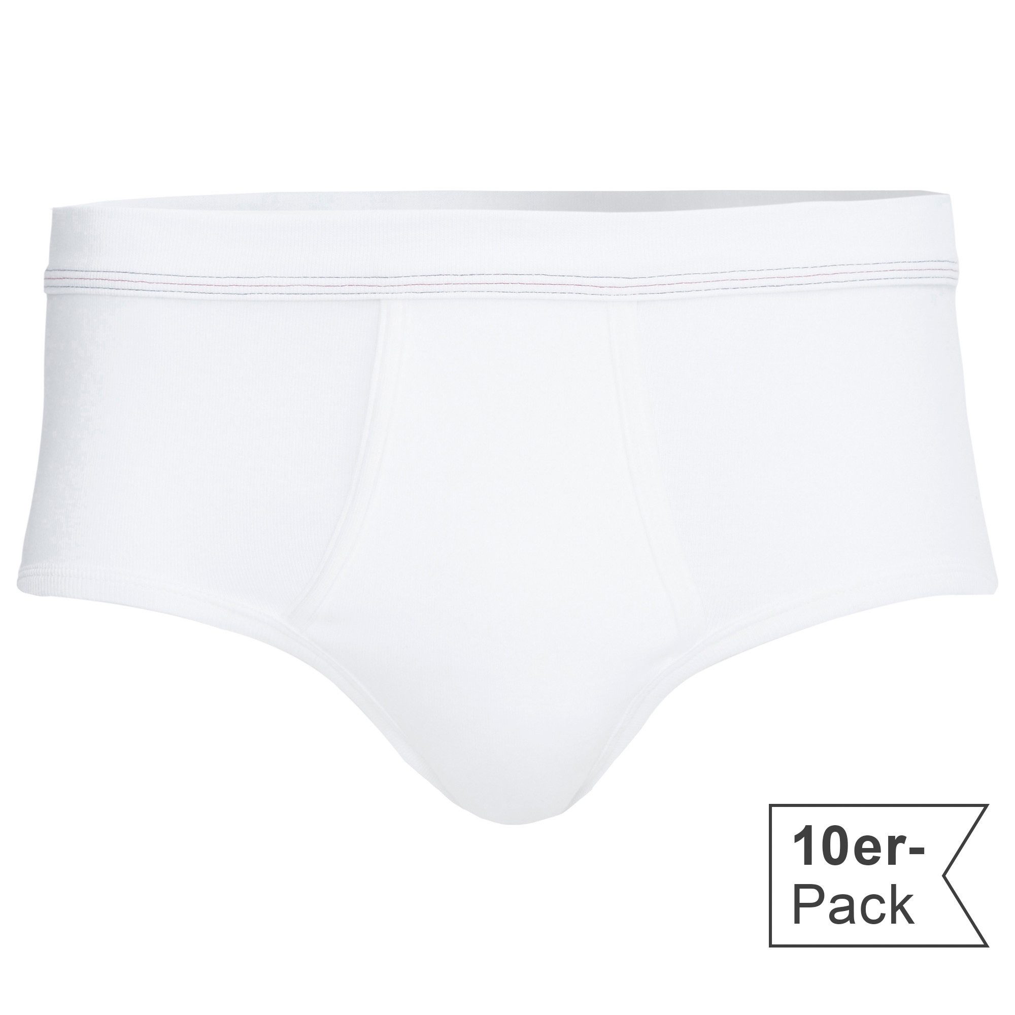 conta Slip Herren-Slip 10er-Pack Feinripp Uni günstig online kaufen