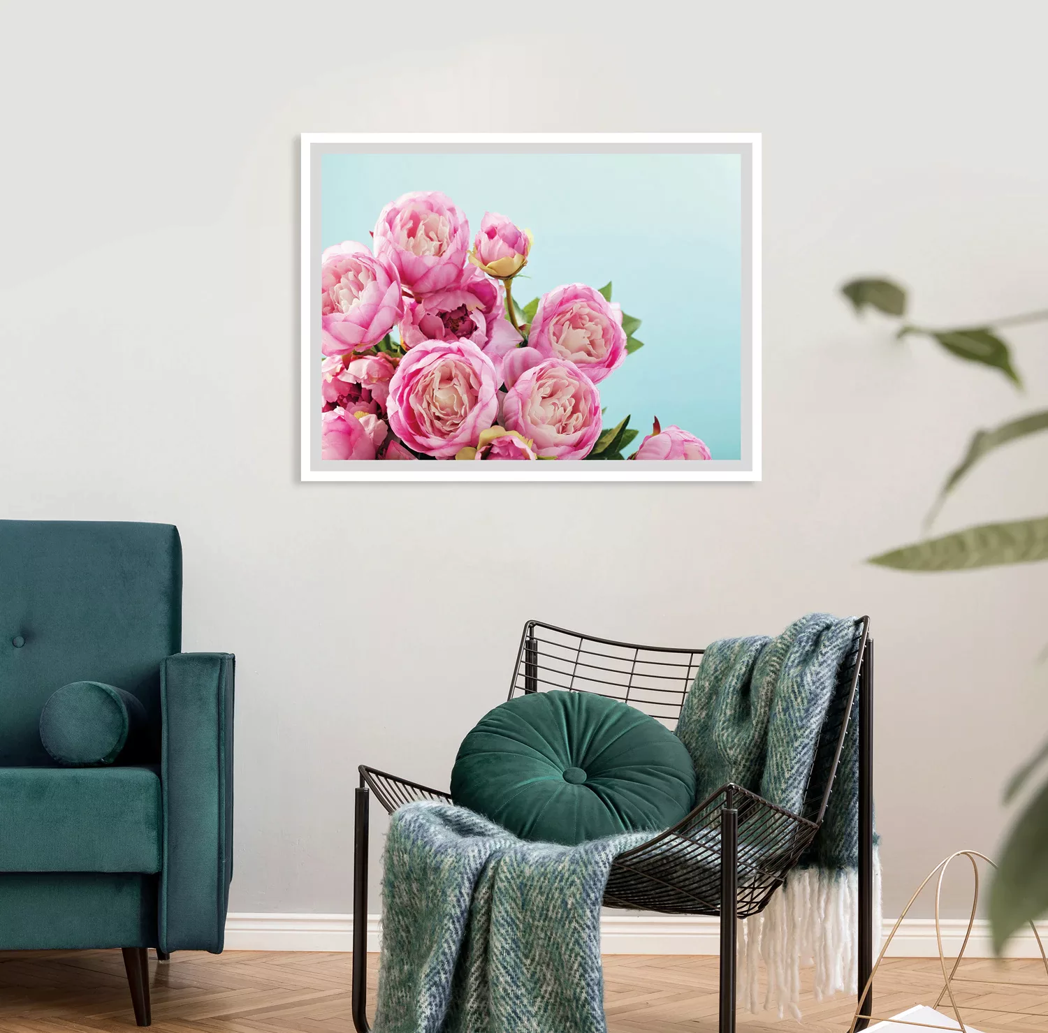 queence Bild "Marisa", Blumen, gerahmt, Rosen günstig online kaufen