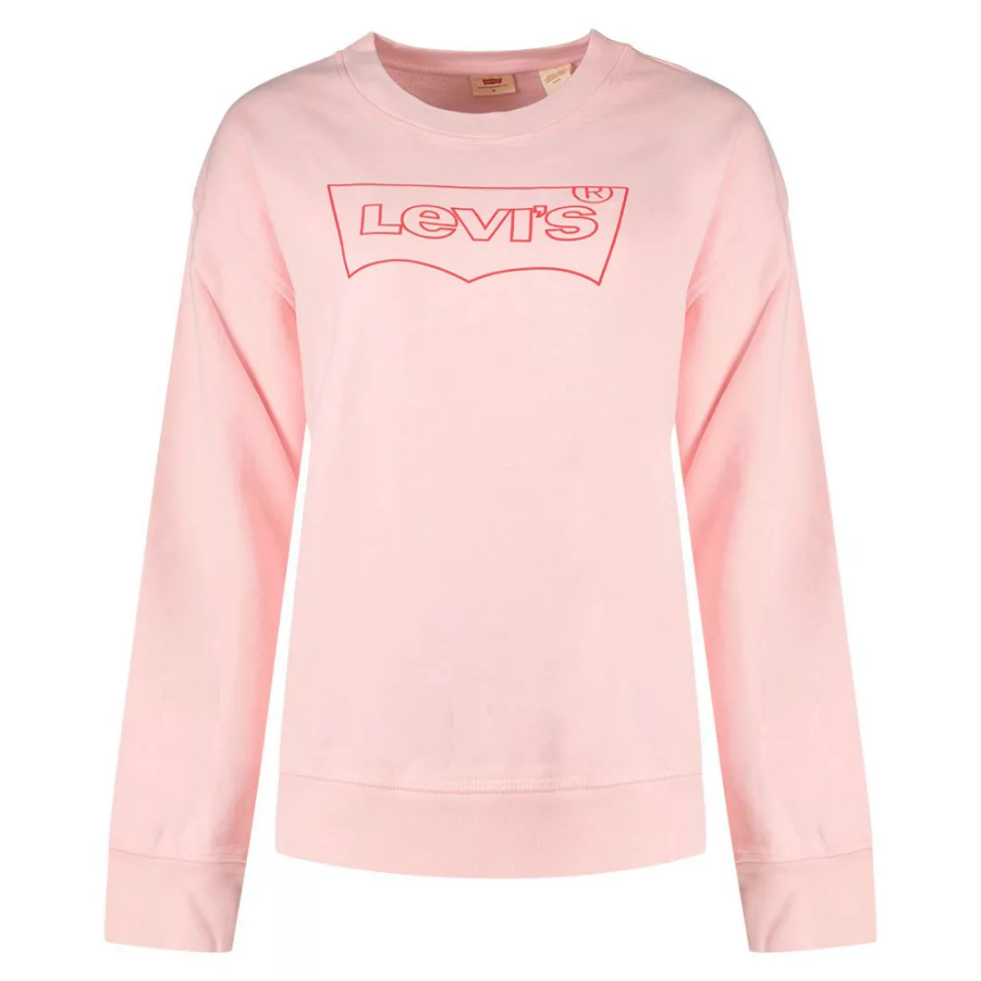 Levi´s ® Graphic Standard Sweatshirt S Batwing Outline Red / Almond Blossom günstig online kaufen