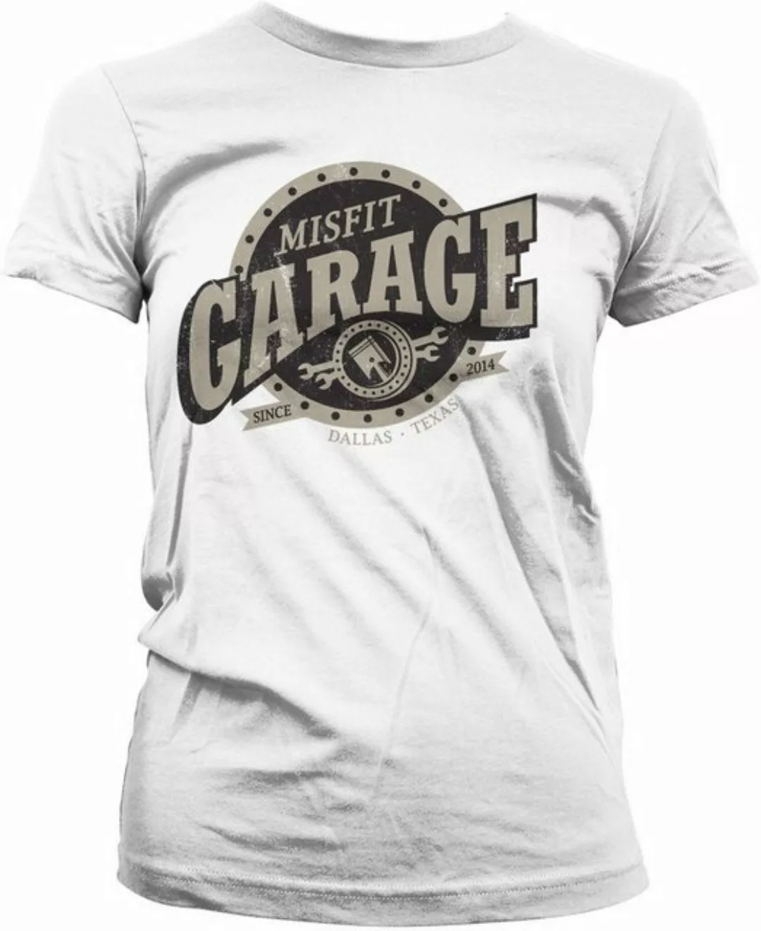 Misfit Garage T-Shirt Piston Sign Girly Tee günstig online kaufen