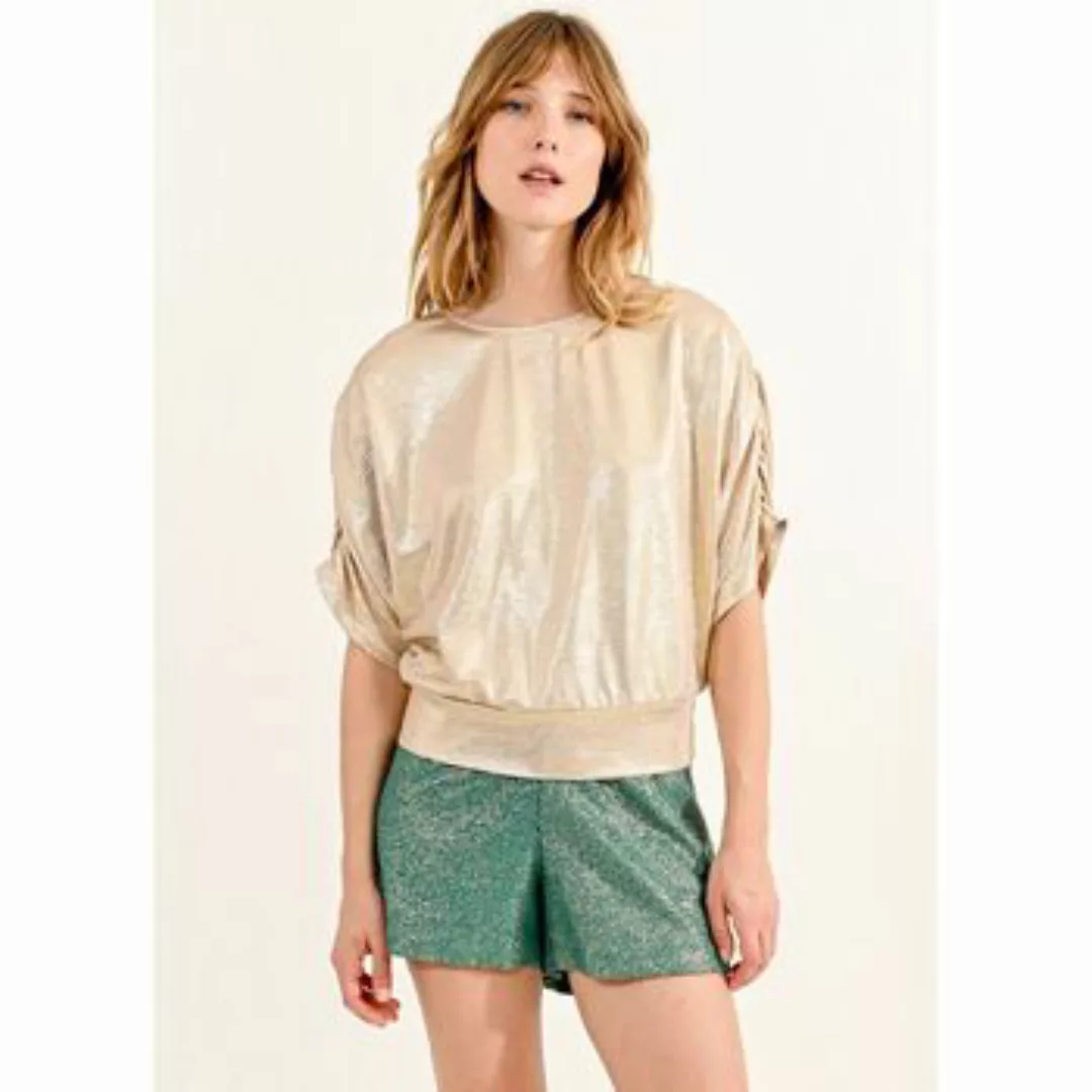 Molly Bracken  T-Shirts & Poloshirts TW127CE-GOLDEN BEIGE günstig online kaufen