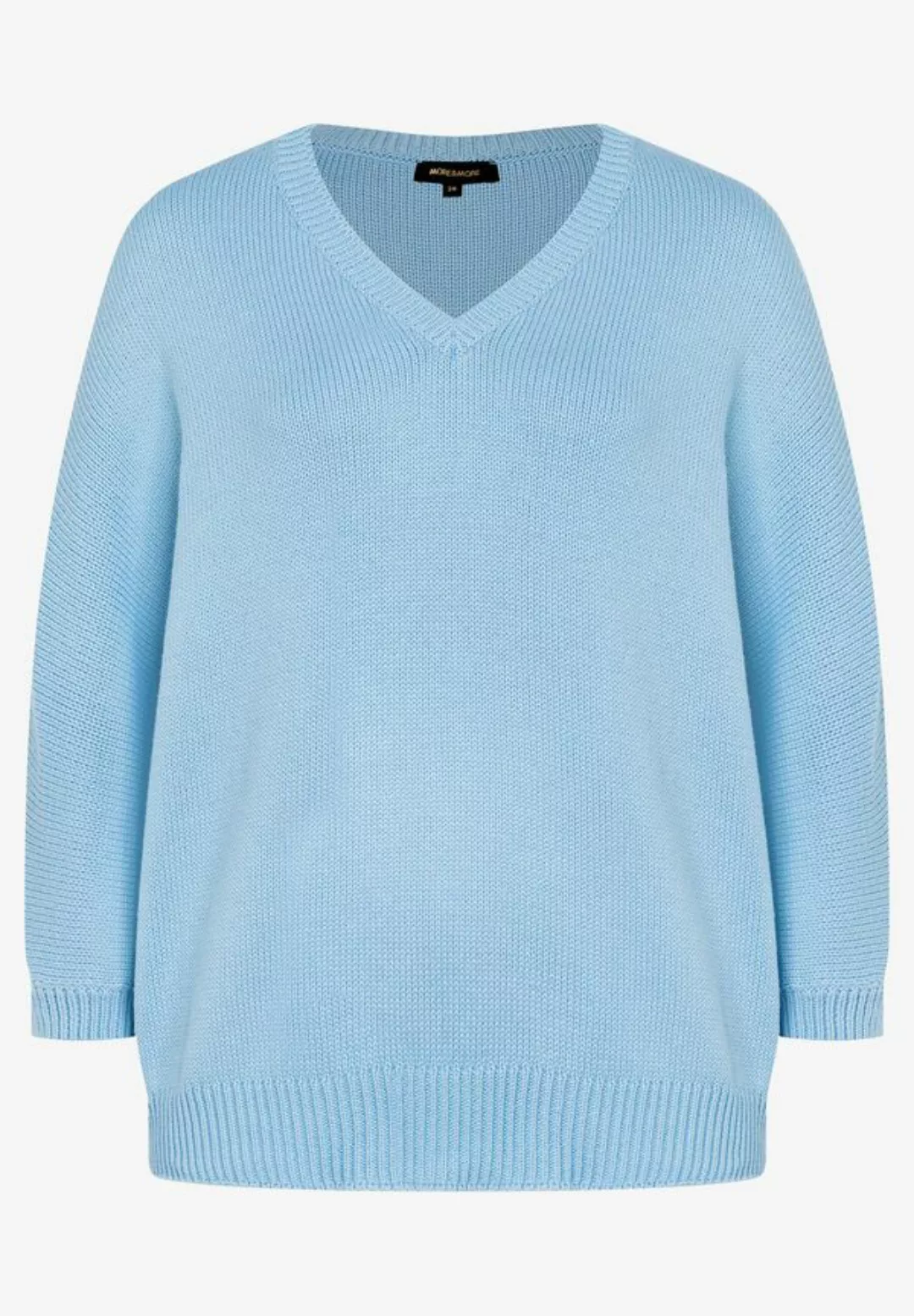 Pullover mit V-Ausschnitt, light skyblue, Frühjahrs-Kollektion günstig online kaufen