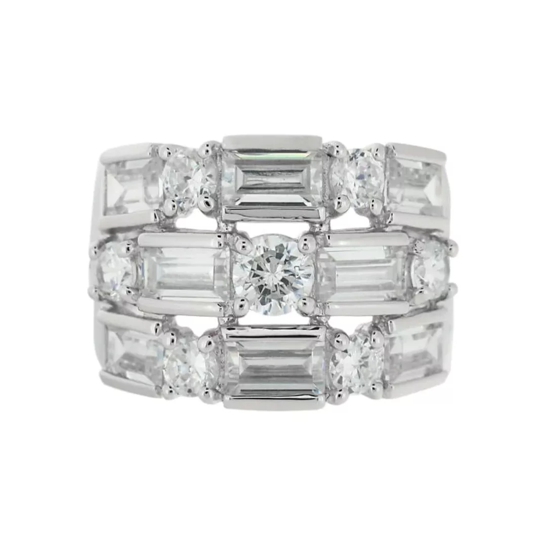 Ring Aurora aus 925 Sterling Silber Schmuck für Damen Cosmopolitan Gr.16 günstig online kaufen