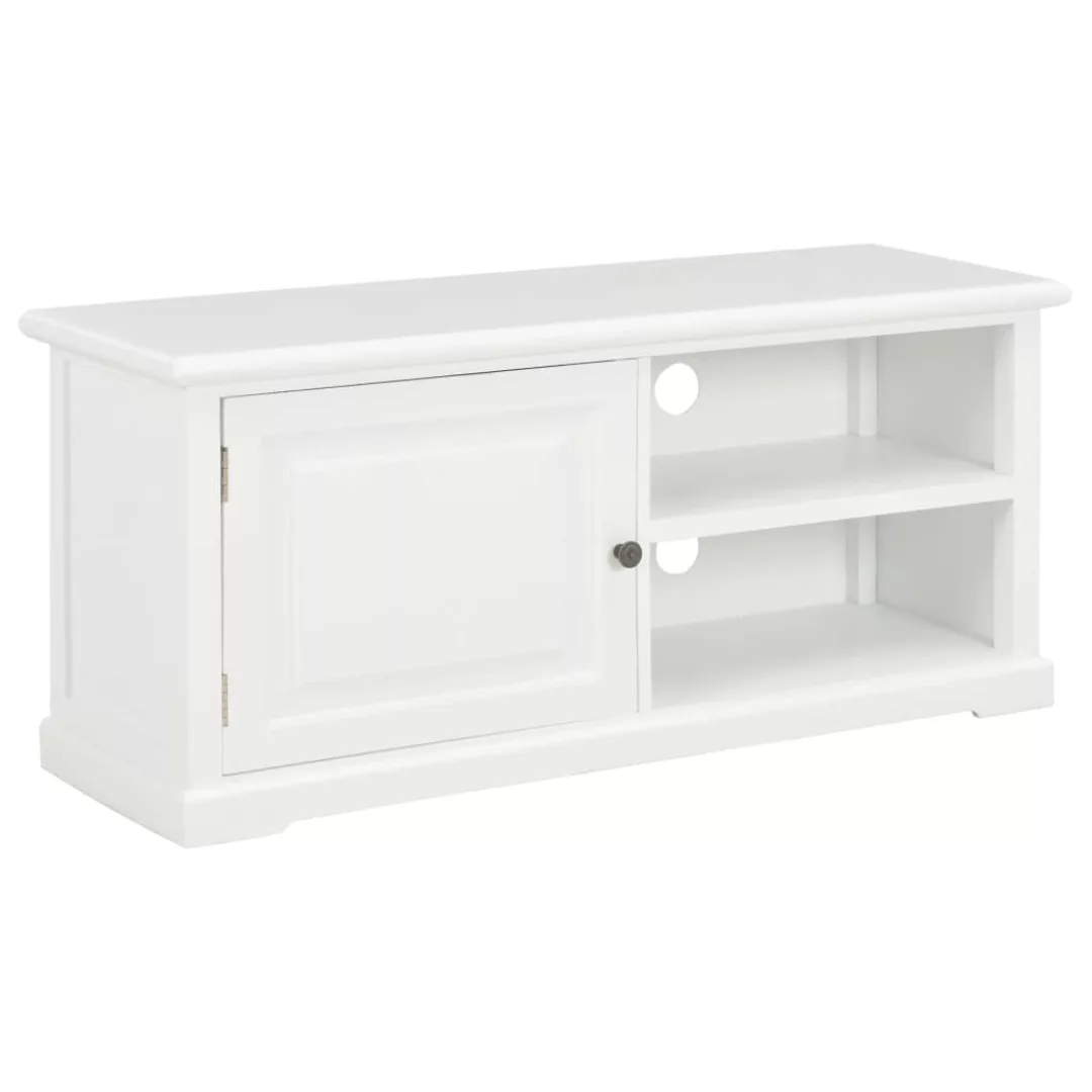 Tv-schrank Weiß 90 X 30 X 40 Cm Holz günstig online kaufen