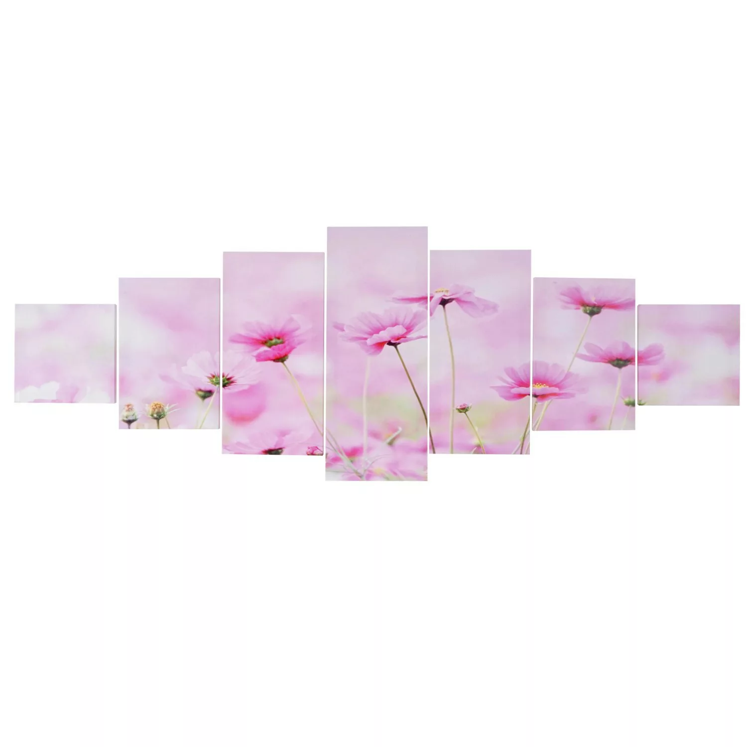 MCW Leinwandbild H375 XL Blumen 7-tlg. günstig online kaufen