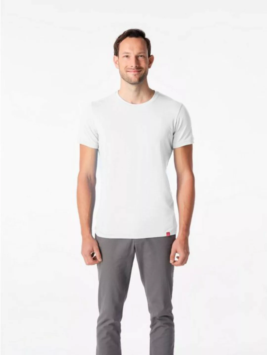 CityZen T-Shirt Antischweiß Herren Slim-Fit Shirt CityZen® - Rundhals günstig online kaufen