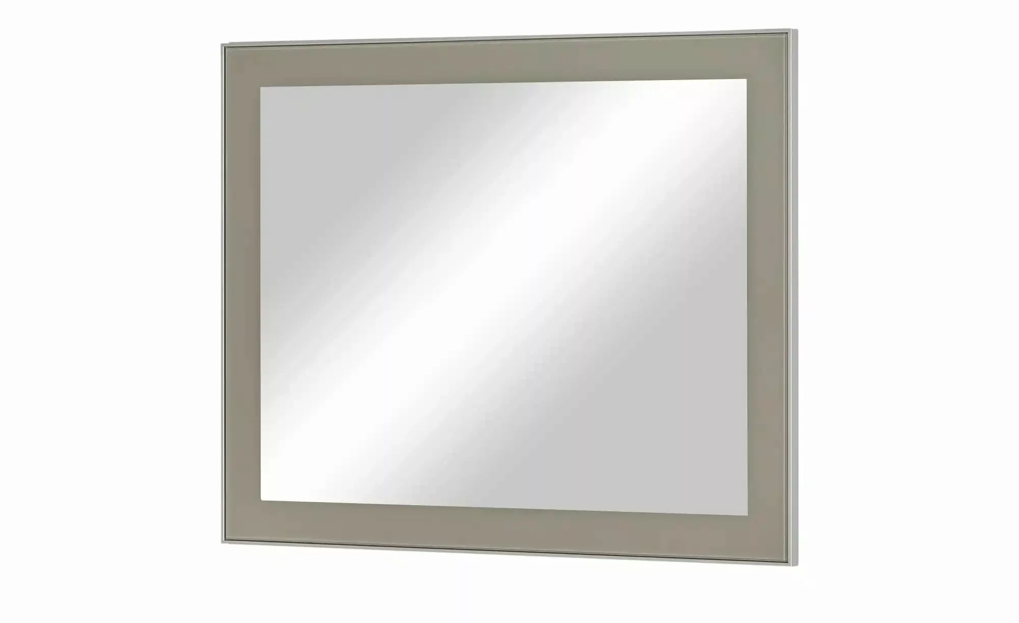 Spiegel 80 x 60 cm Duna ¦ beige ¦ Glas,Aluminium,Holzwerkstoff ¦ Maße (cm): günstig online kaufen