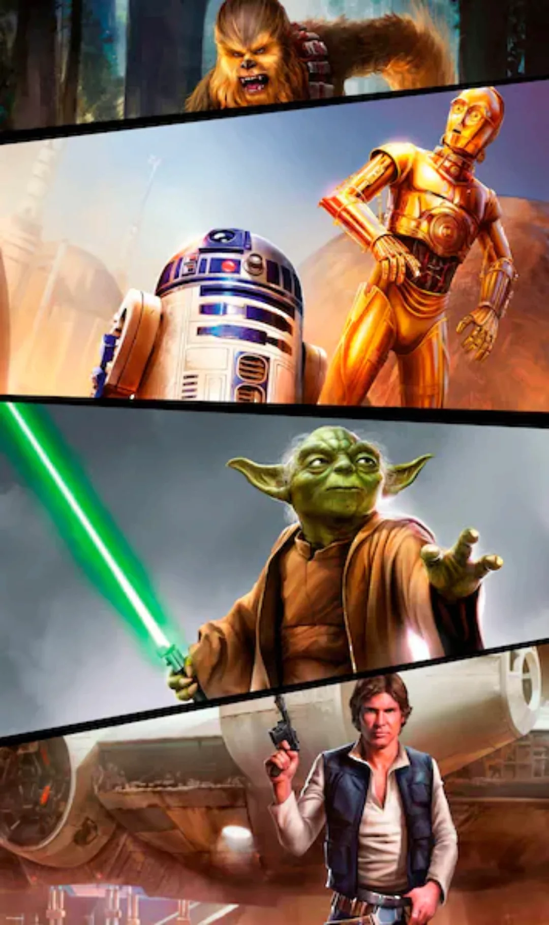 Komar Vliestapete »Star Wars Moments Rebels«, 120x200 cm (Breite x Höhe), V günstig online kaufen