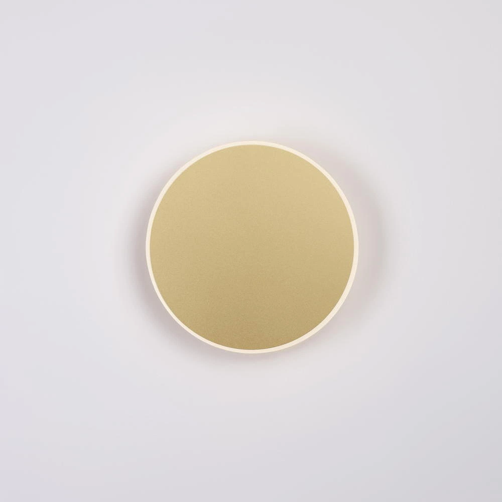 LED Wandleuchte Nevo in Gold 12W 850lm günstig online kaufen