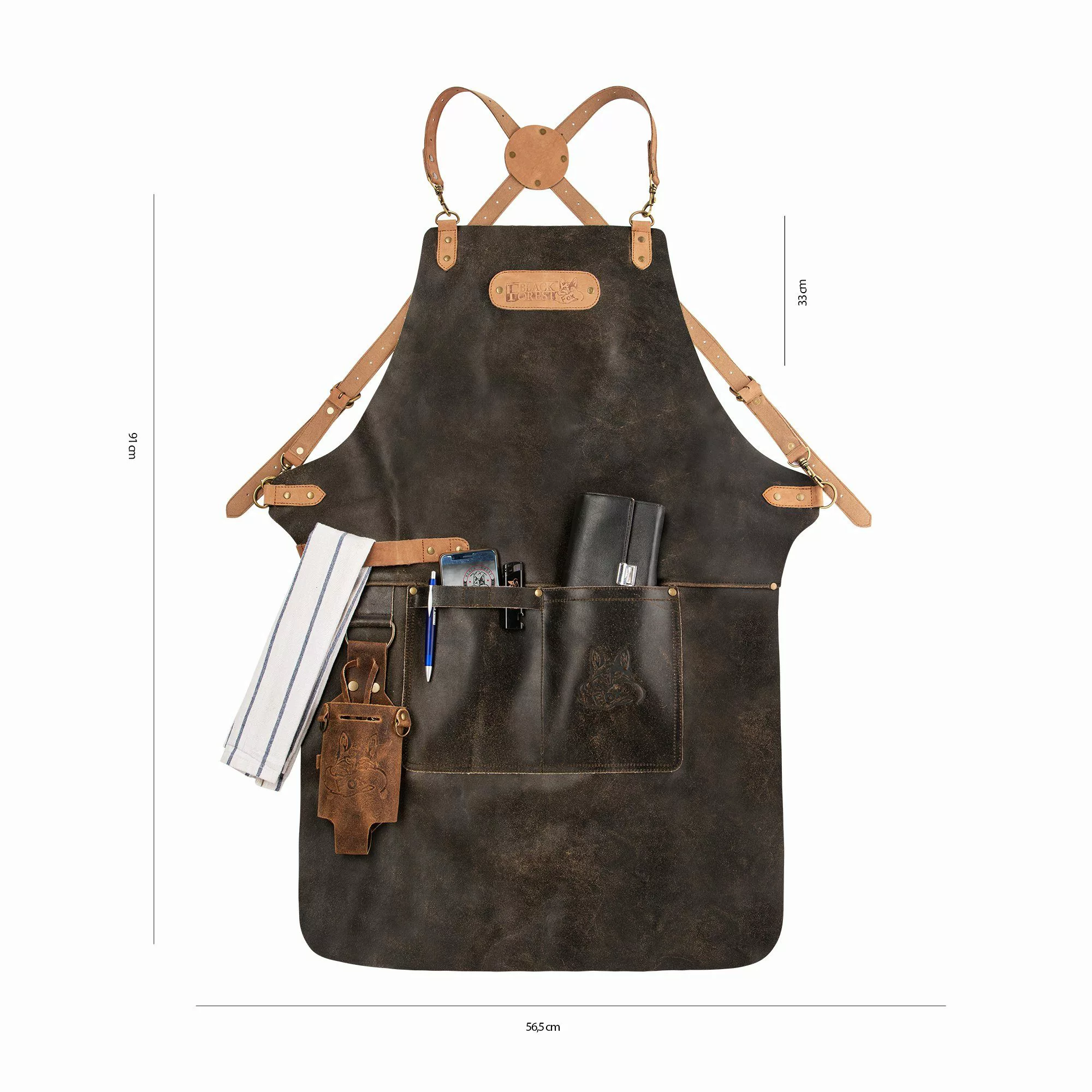 BLACK FOREST FOX Grillschürze BUTCHER Barista günstig online kaufen