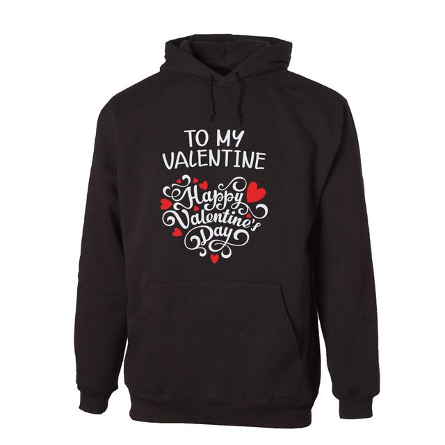 G-graphics Hoodie To my Valentine – Happy Valentine´s Day Unisex mit trendi günstig online kaufen