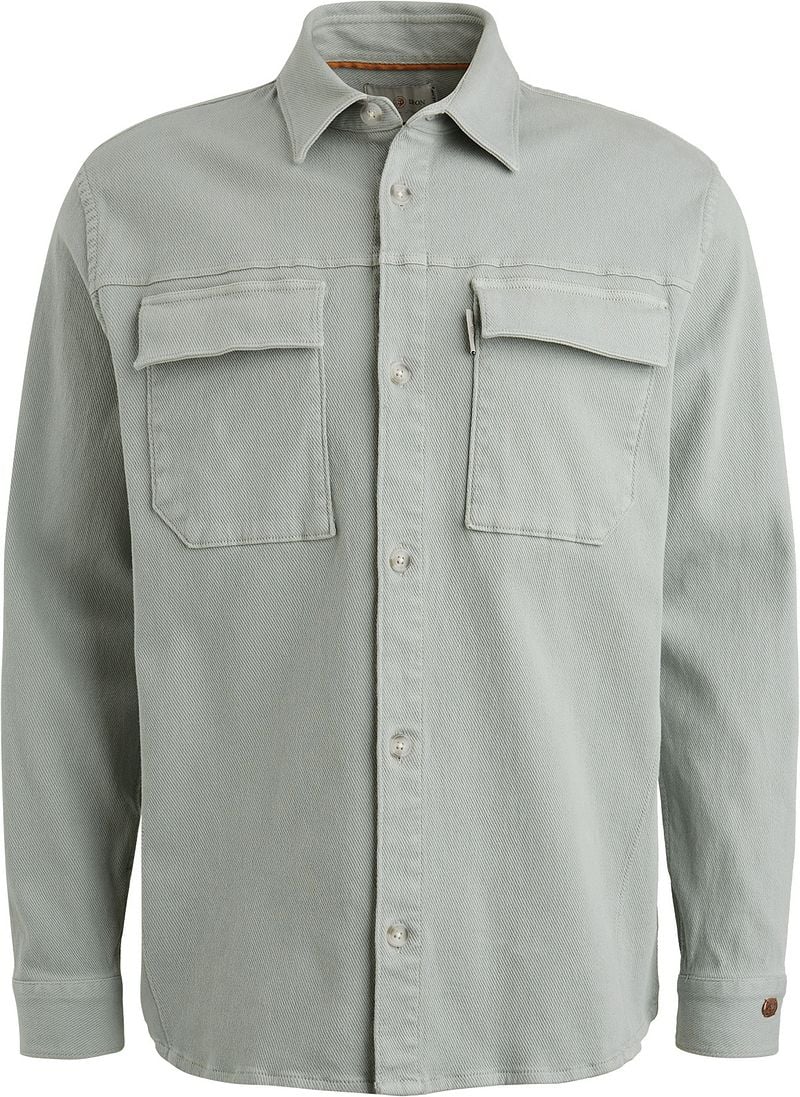 Cast Iron Overshirt Twill Grün - Größe L günstig online kaufen