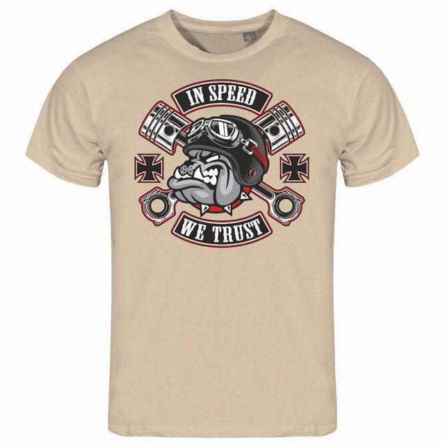 deinshirt Print-Shirt Herren T-Shirt In speed we trust Funshirt mit Motiv günstig online kaufen