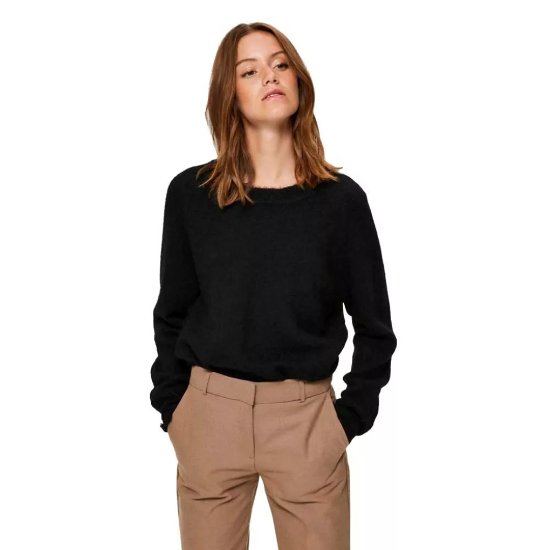 Selected Lulu O Hals Sweater XL Black günstig online kaufen