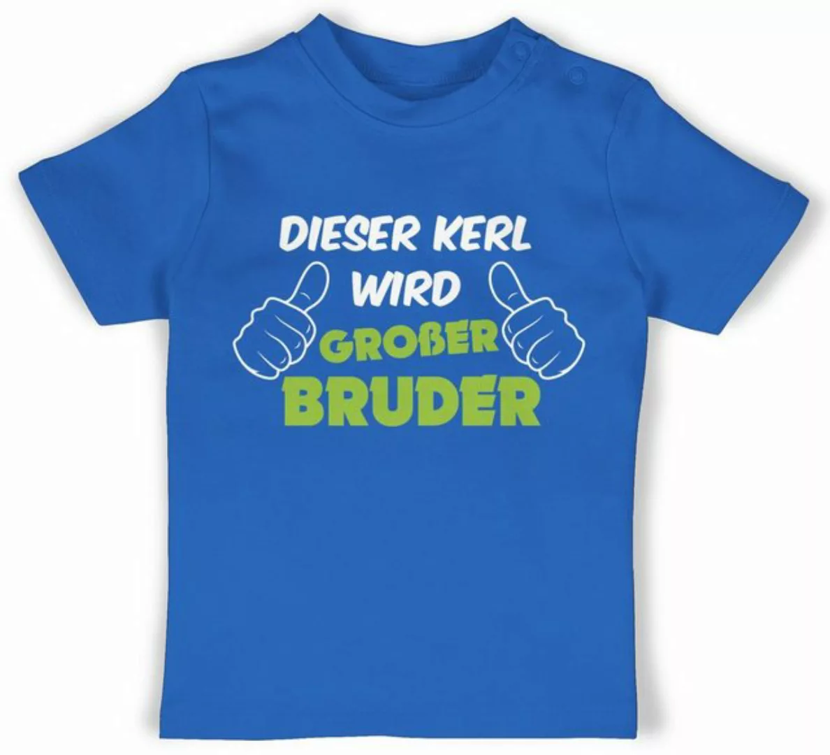 Shirtracer T-Shirt Dieser Kerl wird großer Bruder Großer Bruder günstig online kaufen