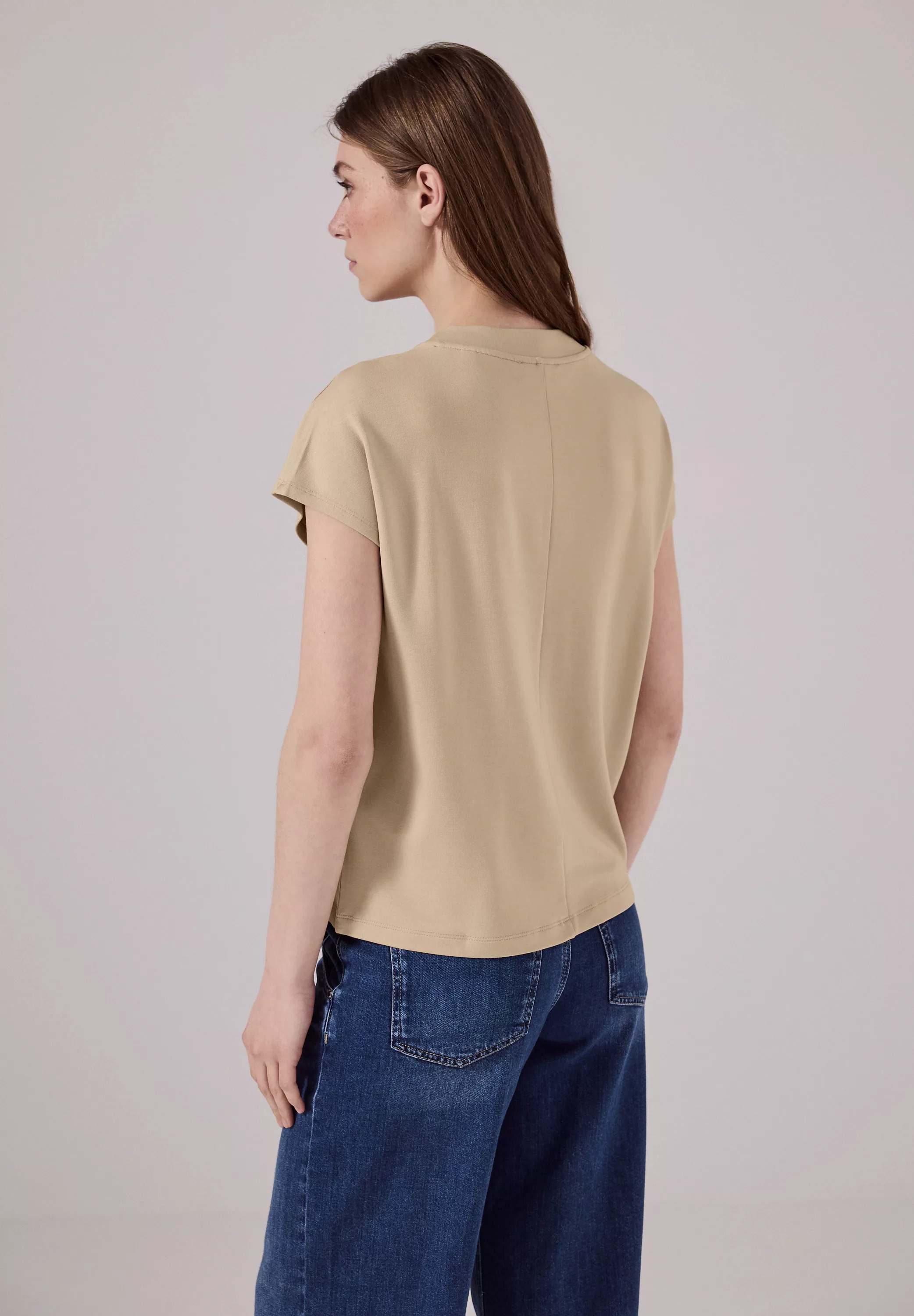 STREET ONE T-Shirt, mit Turtleneck günstig online kaufen