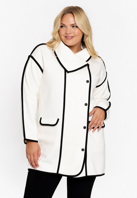 YOEK Langmantel Damen Jacke mit Langarm günstig online kaufen