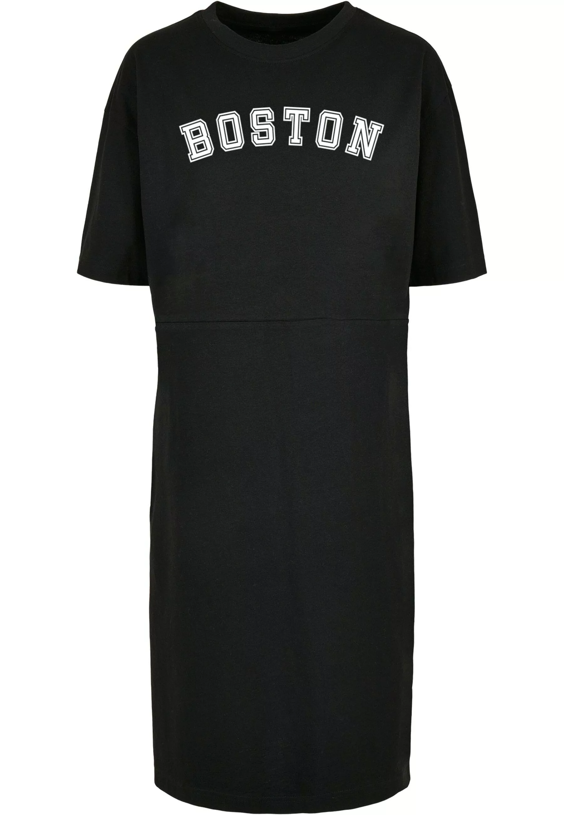 Merchcode Shirtkleid "Merchcode Damen Ladies Boston X Organic Oversized Sli günstig online kaufen